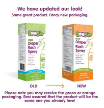 Spray líquido para la dermatitis del pañal Boogie No-Rub con óxido de zinc, 50 ml