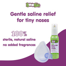 Boogie Sterile Drug-Free Micro-Mist Saline Inhaler for All Ages