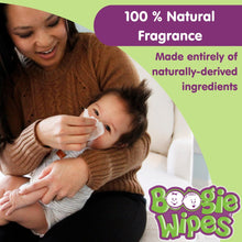 Boogie Wipes Saline Nose Wipes, Hypoallergenic & Alcohol-Free, Fresh Scent, 45 Count