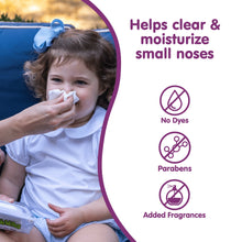 Boogie Wipes Saline Nose Wipes, Hypoallergenic & Alcohol-Free, Unscented, 30 Count