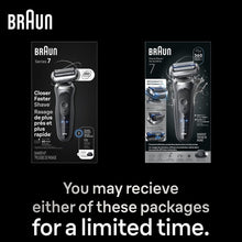 Braun Electric Razor for Men Series 7, Electric Shaver, 4-in-1 Clean & Charge Center, Travel Case, S7 7171cc