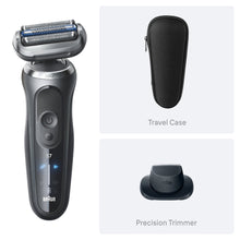 Braun Electric Razor for Men Series 7, Electric Shaver, 4-in-1 Clean & Charge Center, Travel Case, S7 7171cc
