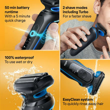 Braun Electric Shaver, Series 5 5118s with Precision Trimmer