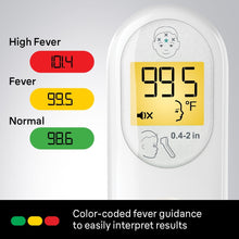 Braun No Touch Thermometer for Adults and Kids, 3-in-1 Digital Thermometer, BNT100US, White