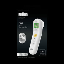Braun No Touch Thermometer for Adults and Kids, 3-in-1 Digital Thermometer, BNT100US, White