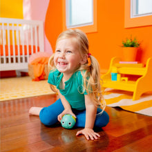 Bright Starts Giggables Roll & Chase Pals, Lion & Elephant, Unisex, Infant to Toddler 2-Pack