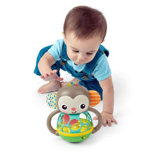 Bright Starts Grab & Giggle Monkey Multi-Sensory Toy, Unisex, Infant