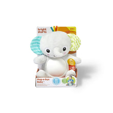 BrightStartsHug-a-ByeBabyElephantStuffedAnimalDual-ModeSoftToySoother_Gray6 - USA Mega Market