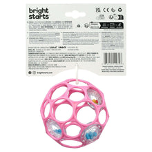 Bright Starts Oball Rattle Easy-Grasp Toy - Pink