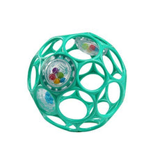 BrightStartsOballRattleEasy-GraspToy-Teal - Brands For Less USA