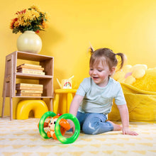 Bright Starts Roll & Glow Monkey Baby Toy with Lights and Melodies, Ages 6 Months +