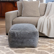 Bristol Faux Fur Pouf
