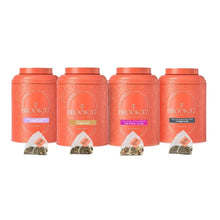 Brook 37 Curated Indulgence Tea Gift Collection, 4 Tins, 80 Tea Bags Total