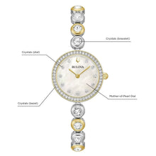 Bulova-Ladies-Crystal-Collection-Two-Tone-25mm-Watch-98L299-_4 - USA Mega Market