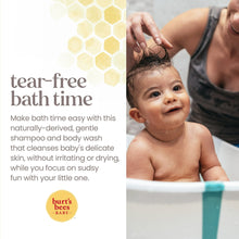 Burt's Bees Baby Shampoo and Wash, Original, Tear Free, Pediatrician Tested, 21 Fluid Ounces