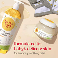 Burt's Bees Baby Shampoo and Wash, Original, Tear Free, Pediatrician Tested, 21 Fluid Ounces