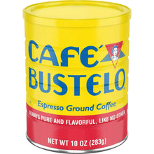 Cafe Bustelo, Espresso Style Dark Roast Ground Coffee, 10 oz Can