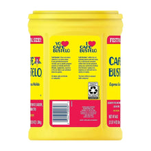 Cafe Bustelo Espresso Dark Roast Coffee, Festival Size Ground Coffee Canister, 46 oz.