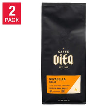 CaffeVitaNovacellaDecafGroundCoffee_Medium-DarkRoast_2lbbag.2-pack - USA Mega Market
