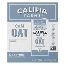Califia Farms, Cafe Oat Milk, 32 fl oz, 6-Count