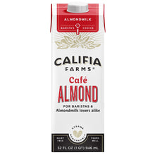 Leche de almendras Califia Farms, sabor café, 946 ml (32 oz), paquete de 6 unidades