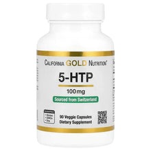 CaliforniaGoldNutrition_5-HTP_MoodSupport_GriffoniaSimplicifoliaExtractfromSwitzerland_100mg_90VeggieCapsules - USA Mega Market