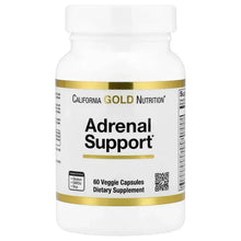 CaliforniaGoldNutrition_AdrenalSupportwithL-Tyrosine_RhodiolaExtract_AshwagandhaExtract_andEleutheroExtract_60VeggieCapsules - USA Mega Market