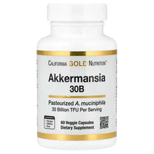 CaliforniaGoldNutrition_Akkermansia30B_60VeggieCapsules - USA Mega Market