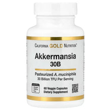 California Gold Nutrition, Akkermansia 30B, 60 Veggie Capsules