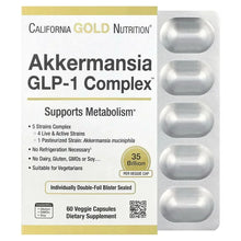 CaliforniaGoldNutrition_Akkermansia_ProbioticsGLP-1Complex_60VeggieCapsules - USA Mega Market