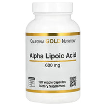 CaliforniaGoldNutrition_AlphaLipoicAcid_600mg_120VeggieCapsules - USA Mega Market