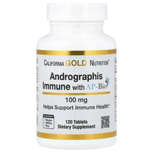 CaliforniaGoldNutrition_AndrographisImmunewithAP-Bio_AndrographisExtractwithVitaminCandZinc_100mg_120Tablets - USA Mega Market