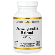 CaliforniaGoldNutrition_Ashwagandha_450mg_180VeggieCapsules - USA Mega Market
