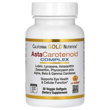 CaliforniaGoldNutrition_AstaCarotenoidComplexwithLutein_Lycopene_Astaxanthin_andVitaminA_30VeggieSoftgels - USA Mega Market
