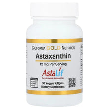 CaliforniaGoldNutrition_Astaxanthin_Astalif_PureIcelandic_12mg_30VeggieSoftgels - Brands For Less USA