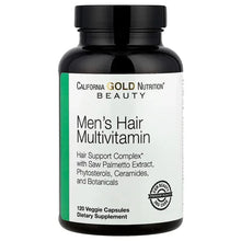 CaliforniaGoldNutrition_Beauty_Men_sHairMultivitamin_120VeggieCapsules - USA Mega Market