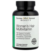 CaliforniaGoldNutrition_Beauty_Women_sHairMultivitamin_120VeggieCapsules - USA Mega Market