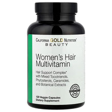 CaliforniaGoldNutrition_Beauty_Women_sHairMultivitamin_120VeggieCapsules - Brands For Less USA