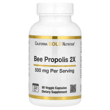 CaliforniaGoldNutrition_BeePropolis2X_ConcentratedExtract_500mg_90VeggieCaps - USA Mega Market