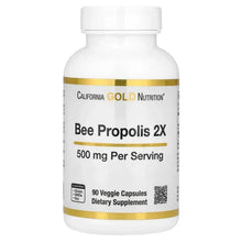California Gold Nutrition, Bee Propolis 2X, Concentrated Extract, 500 mg