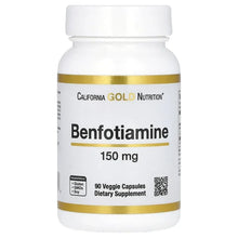 CaliforniaGoldNutrition_BenfotiaminewithL-Leucine_150mg_90VeggieCapsules - USA Mega Market