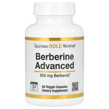 CaliforniaGoldNutrition_BerberineAdvanced_BerbevisPhytosomewithBerberinePhospholipidComplexwithSunflowerLecithin_550mg_60VeggieCapsules - USA Mega Market