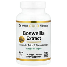 CaliforniaGoldNutrition_BoswelliaExtract_TurmericCurcuminComplexwithTurmericExtractandTurmericPowder_120VeggieCapsules - USA Mega Market