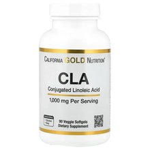 CaliforniaGoldNutrition_CLA_ConjugatedLinoleicAcid_1_000mg_90VeggieSoftgels - USA Mega Market