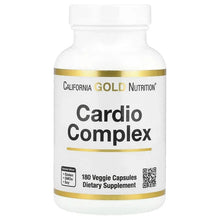 California Gold Nutrition, Cardio Complex with CardioAmino Blend, CardioPhyto Blend and Coenzyme Q10, 180 Veggie Capsules