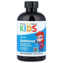 CaliforniaGoldNutrition_Children_sSambucusElderberrySyrup_4floz_120ml - USA Mega Market