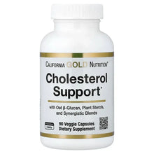 CaliforniaGoldNutrition_CholesterolSupportwithOatss-GlucanConcentrate_PlantSterols_Veggie_DigestiveBlend_90VeggieCapsules - USA Mega Market