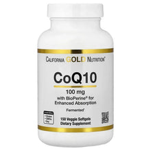 CaliforniaGoldNutrition_CoQ10withBioperine_BlackPepperExtract_150VeggieSoftgels - Brands For Less USA