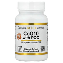 CaliforniaGoldNutrition_CoQ10withPQQ_UbiquinoneUSP_TapiocaVeggieSoftgelwithSunflowerLecithin_100mg_60VeggieSoftgel - USA Mega Market