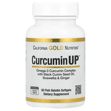 California Gold Nutrition, CurcuminUP™, 30 Fish Gelatin Softgels